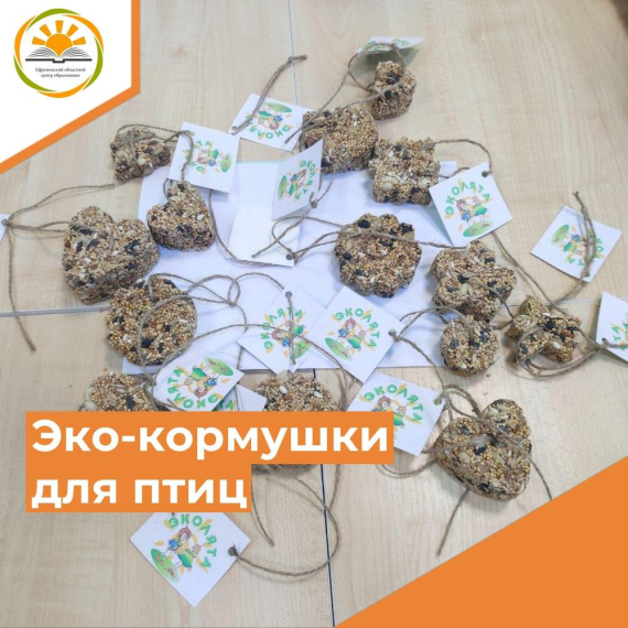 Эко-кормушки для птиц.