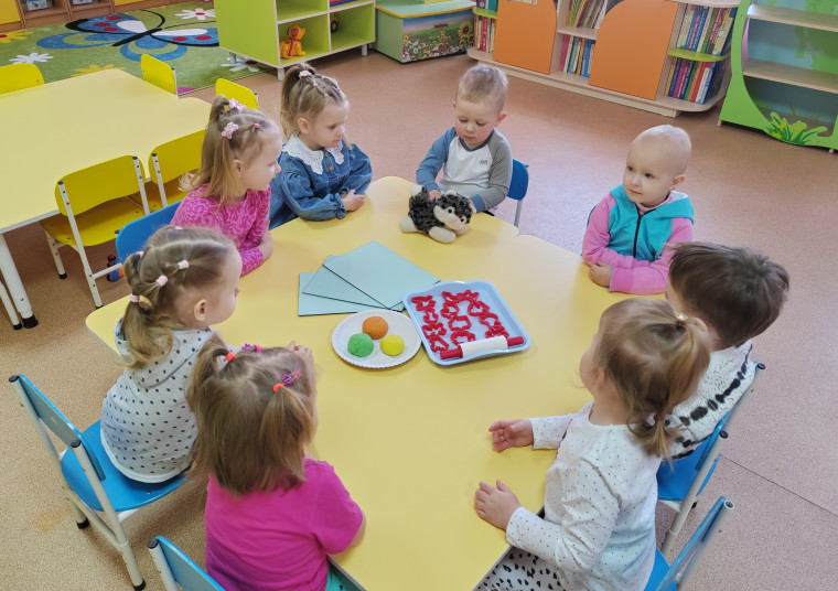 Лепка из соленого теста.